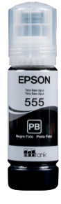 Botellas de tintas epson 555 Black